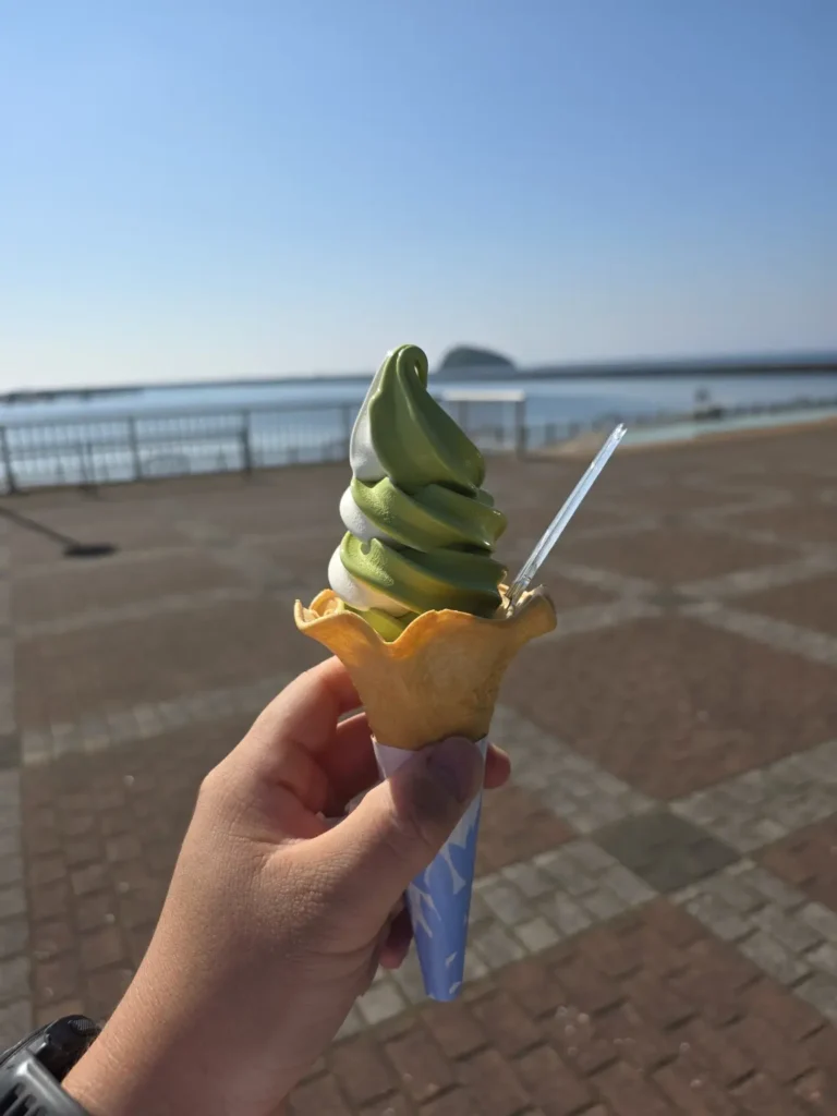 みたら室蘭で購入した北海道ソフトクリームのミックス